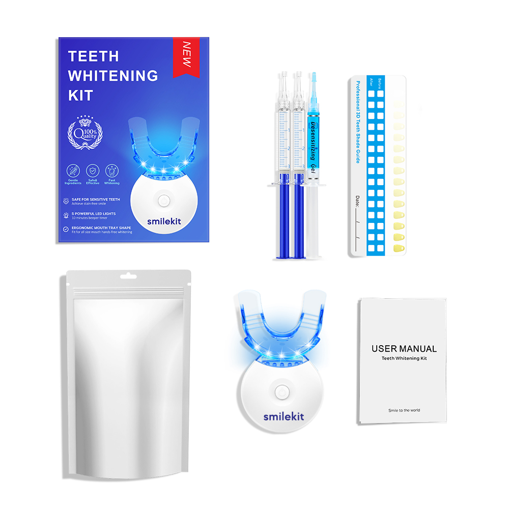 Teeth Whitening Essence - Teeth Whitening Kit - 5X LED