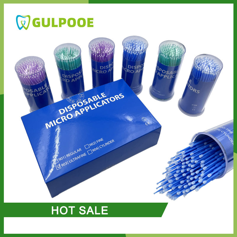 Teeth Whitening Uk - GULPOOE Disposable Micro Brush Dental Micro