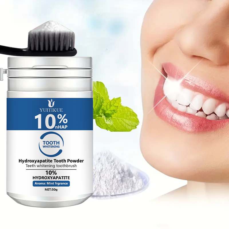 YUTIKUE 10% nHAP Tooth Powder  - Teeth Whitening Essence ulasan dan harga