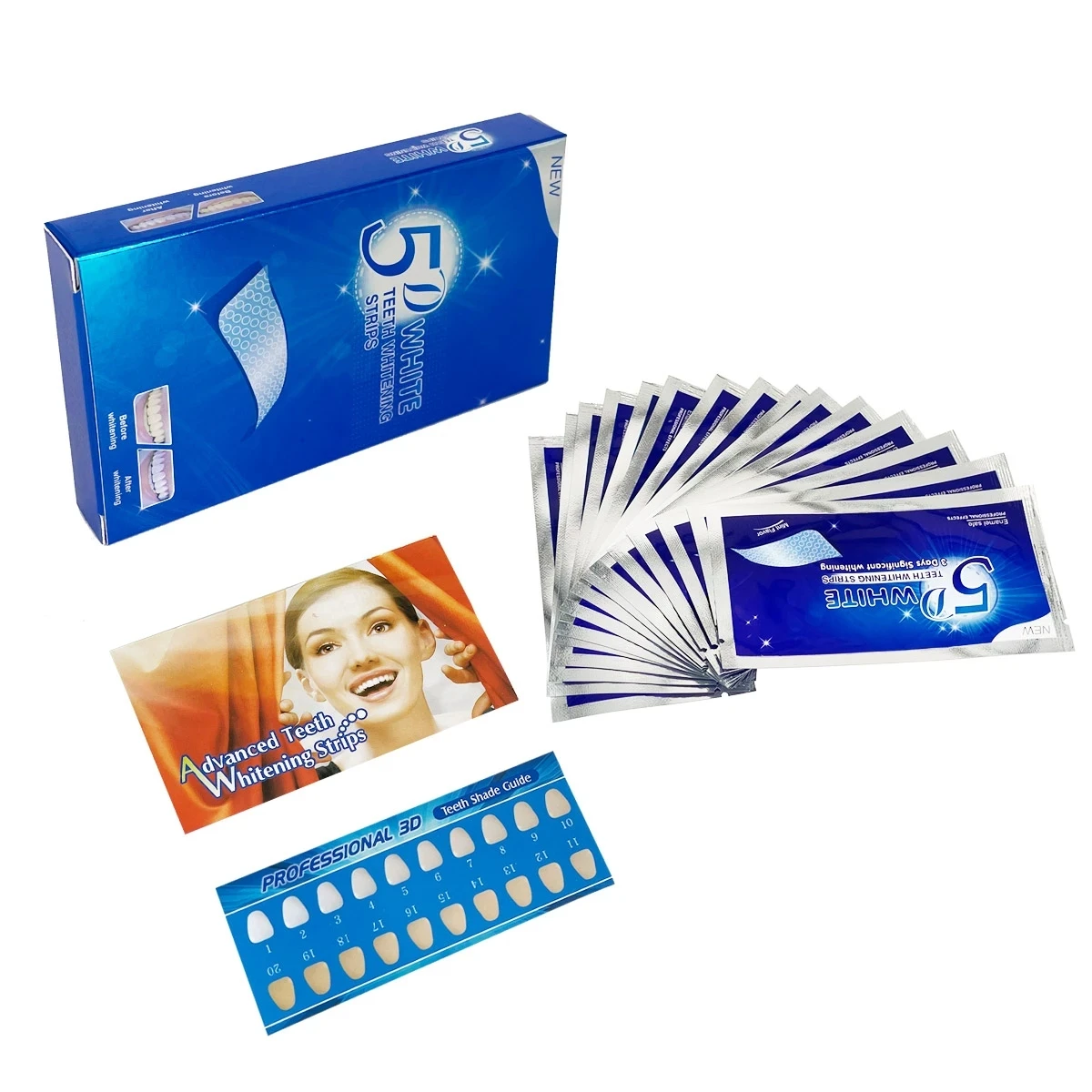 White Tooth Dental Oral Hygien - Teeth Whitening Strips Crest ulasan dan harga