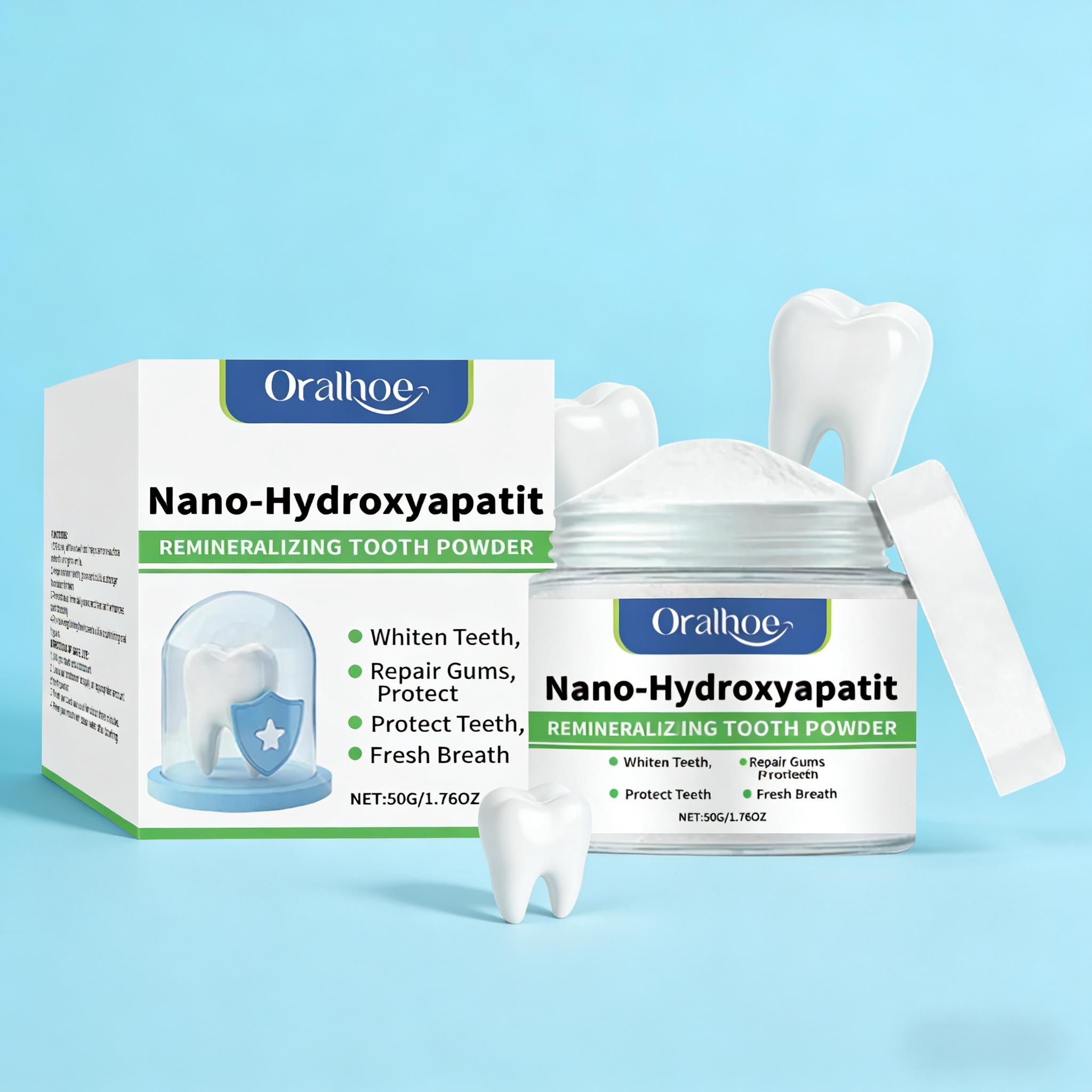 Oralhoe Whitening Tooth Powder - Teeth Whitening Essence ulasan dan harga
