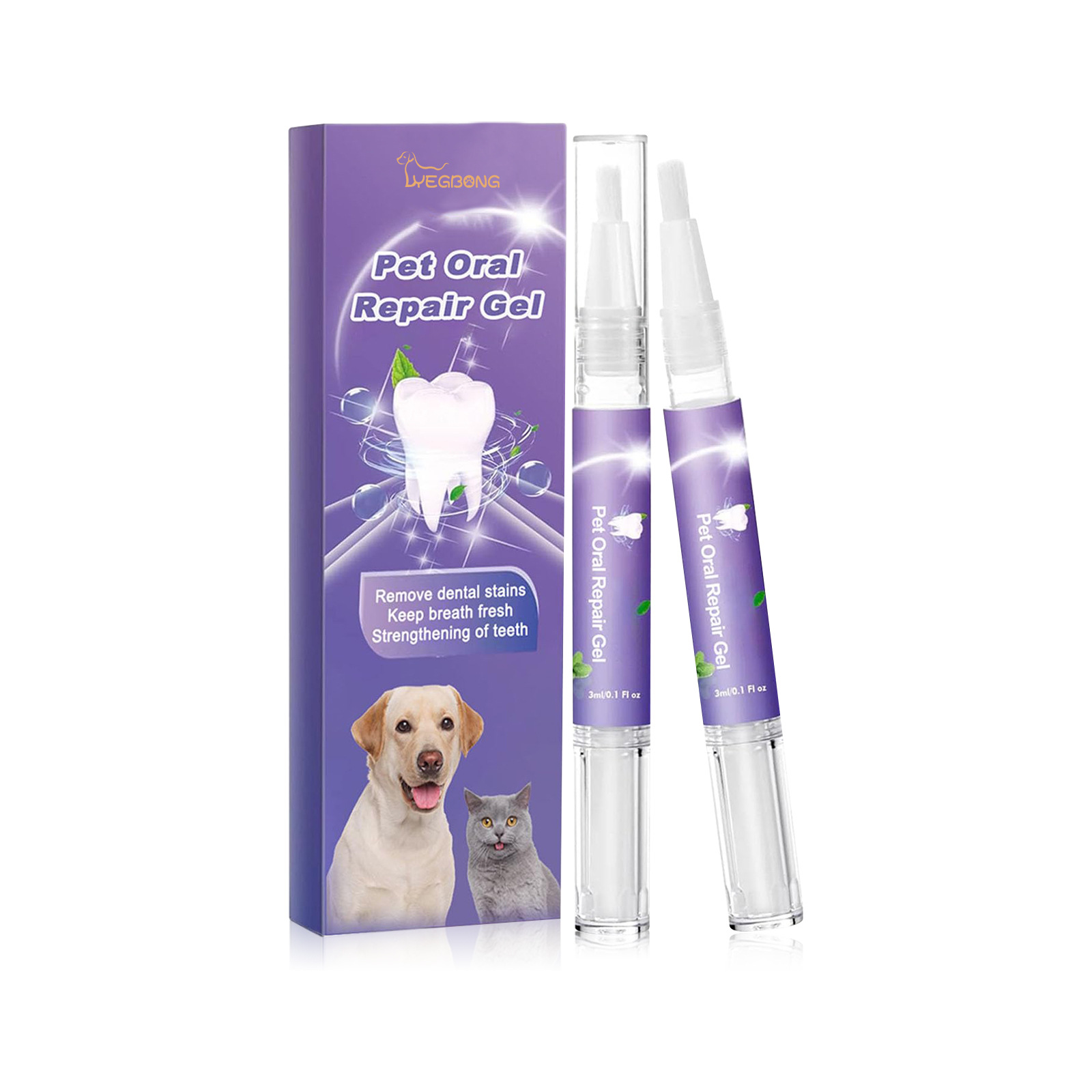 Pet Oral Repair Gel Puppy Tart - Teeth Whitening Essence ulasan dan harga