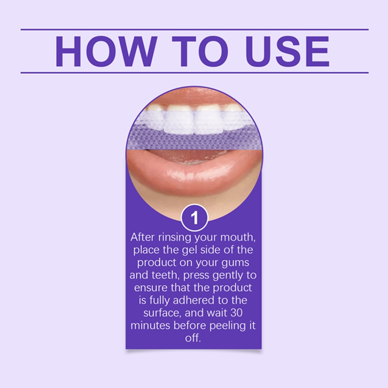 Purple Teeth Whitening Strips  - Teeth Whitening Strips Crest ulasan dan harga