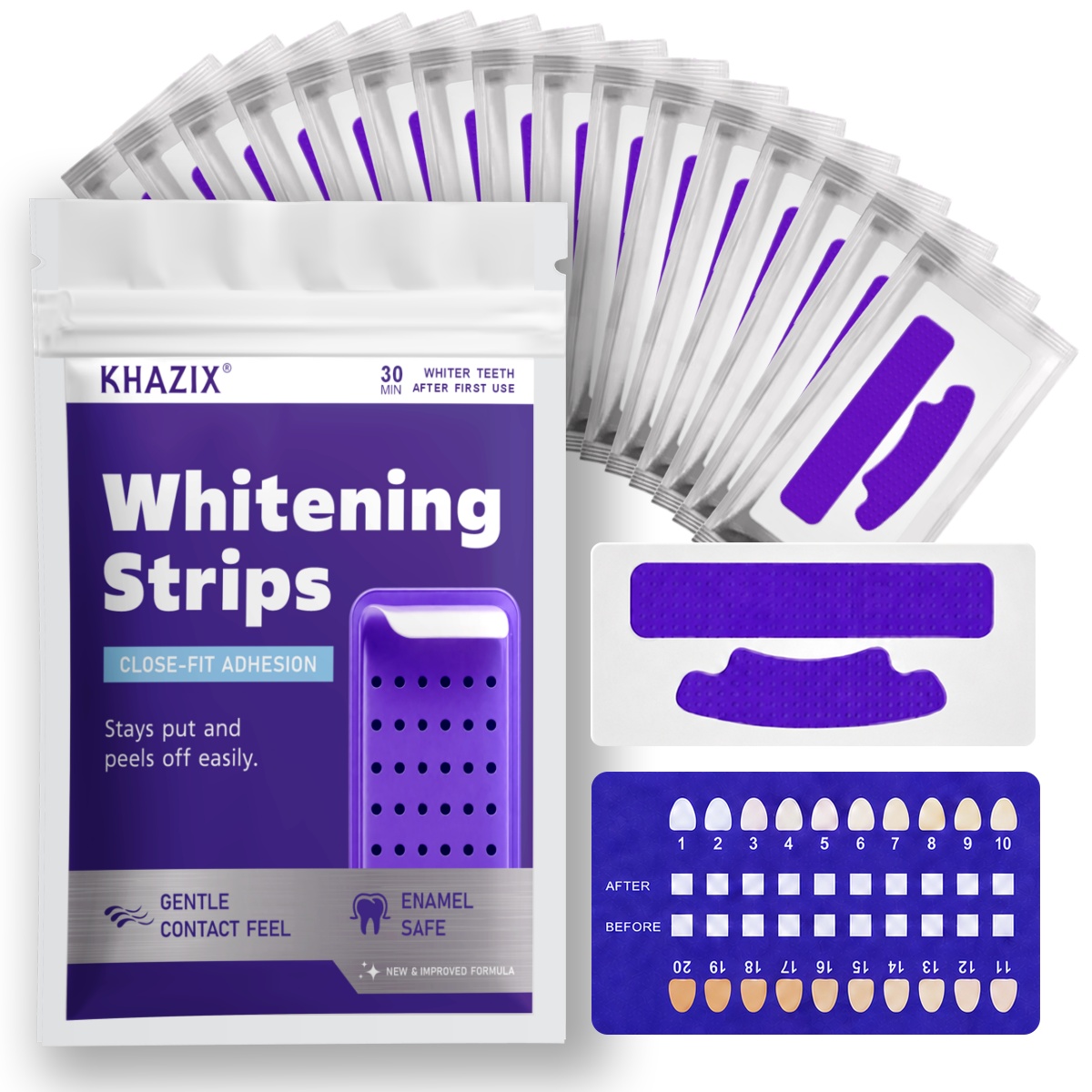 7PCS Teeth Whitening Strips fo - Teeth Whitening Strips Crest ulasan dan harga