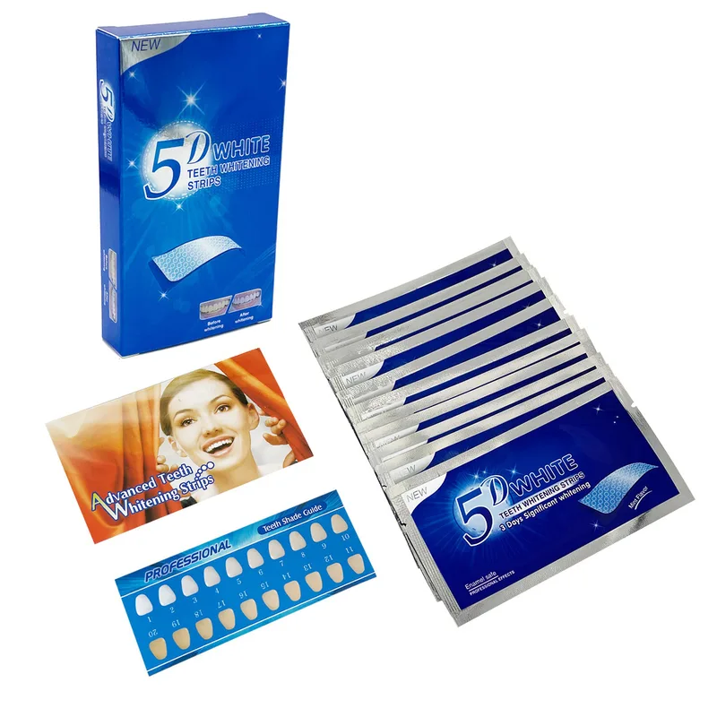 5D gel tooth whitening kit whi - Teeth Whitening Strips Crest ulasan dan harga