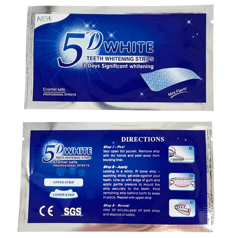 5D gel tooth whitening kit whi - Teeth Whitening Strips Crest ulasan dan harga